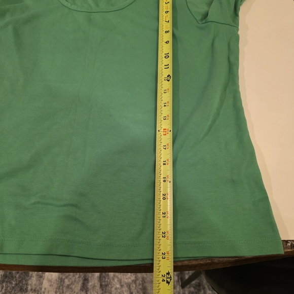 L.L. Bean Mint Green Short Sleeve Tee - Picture 5 of 6
